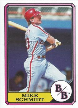 #1 Mike Schmidt - Philadelphia Phillies - 1987 Topps Boardwalk and Baseball