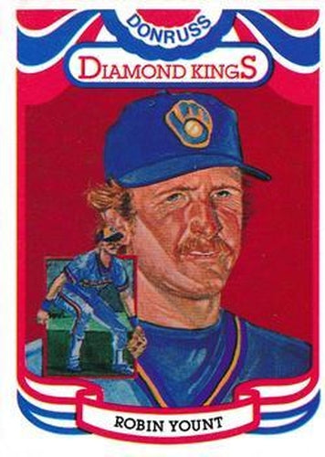 #1b Robin Yount - Milwaukee Brewers - 1984 Donruss Baseball