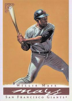 #1b Willie Mays - San Francisco Giants - 2003 Topps Gallery Hall of Fame - Artist's Proofs Baseball