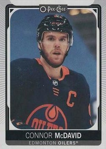 #1c Connor McDavid - Head Shot - Edmonton Oilers - 2021-22 O-Pee-Chee Hockey