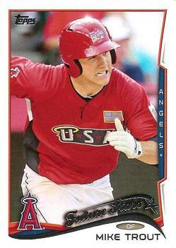 #1c Mike Trout - Los Angeles Angels - 2014 Topps Baseball