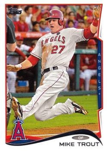 #1d Mike Trout - Los Angeles Angels - 2014 Topps Baseball