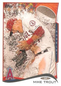 #1e Mike Trout - Los Angeles Angels - 2014 Topps Baseball