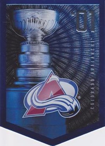 #2001 Colorado Avalanche - 2012 Panini Molson Stanley Cup Collection Hockey
