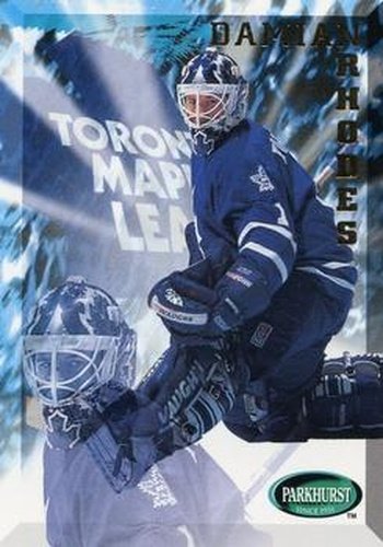 #200 Damian Rhodes - Toronto Maple Leafs - 1995-96 Parkhurst International Hockey