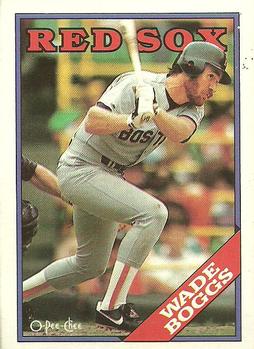 #200 Wade Boggs - Boston Red Sox - 1988 O-Pee-Chee Baseball
