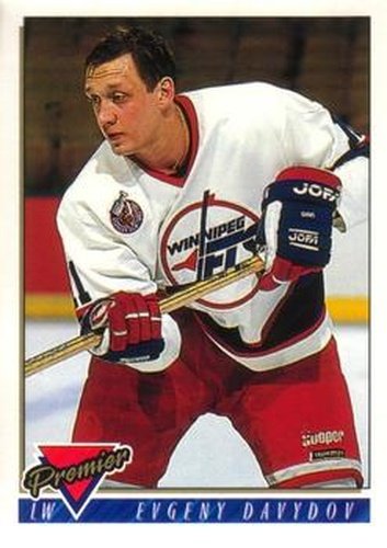 #200 Evgeny Davydov - Winnipeg Jets - 1993-94 O-Pee-Chee Premier Hockey