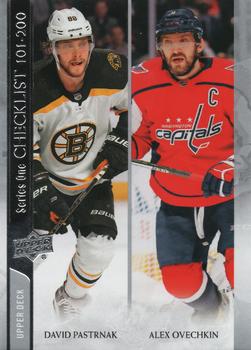 #200 David Pastrnak / Alex Ovechkin - Boston Bruins / Washington Capitals - 2020-21 Upper Deck Hockey