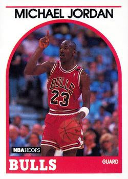 #200 Michael Jordan - Chicago Bulls - 1989-90 Hoops Basketball