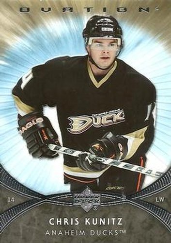 #200 Chris Kunitz - Chris Kunitz - 2007-08 Upper Deck Ovation Hockey