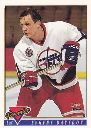 #200 Evgeny Davydov - Winnipeg Jets - 1993-94 Topps Premier Hockey