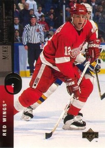 #200 Mike Sillinger - Detroit Red Wings - 1994-95 Upper Deck Hockey