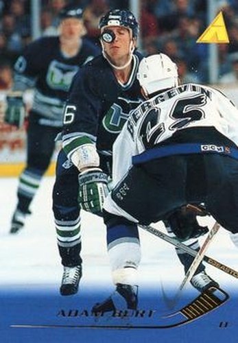 #200 Adam Burt - Hartford Whalers - 1995-96 Pinnacle Hockey
