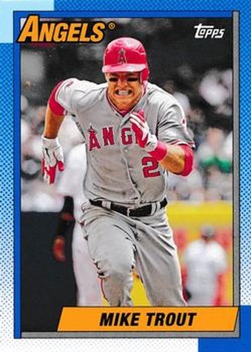 #200 Mike Trout - Los Angeles Angels - 2013 Topps Archives Baseball