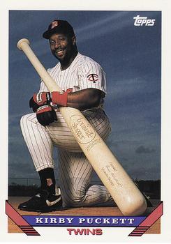 #200 Kirby Puckett - Minnesota Twins - 1993 Topps Baseball