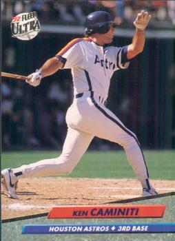 #200 Ken Caminiti - Houston Astros - 1992 Ultra Baseball