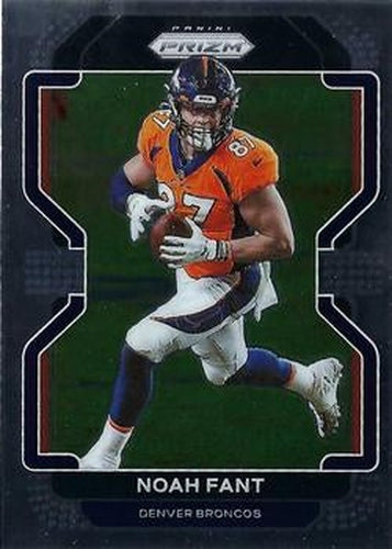 #200 Noah Fant - Denver Broncos - 2021 Panini Prizm Football