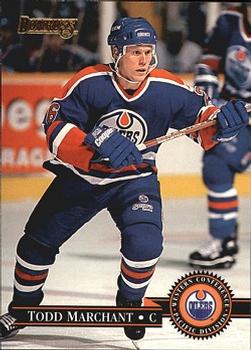 #200 Todd Marchant - Edmonton Oilers - 1995-96 Donruss Hockey
