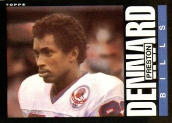 #200 Preston Dennard - Buffalo Bills - 1985 Topps Football