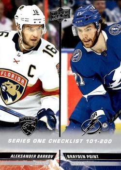 #200 Aleksander Barkov / Brayden Point - Florida Panthers / Tampa Bay Lightning - 2022-23 Upper Deck Hockey