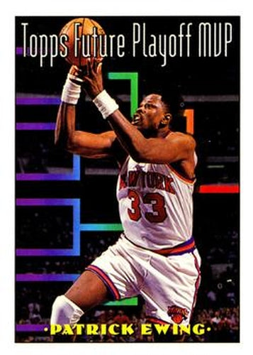 #200 Patrick Ewing - New York Knicks - 1993-94 Topps Basketball