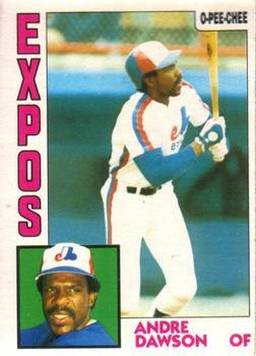 #200 Andre Dawson - Montreal Expos - 1984 O-Pee-Chee Baseball