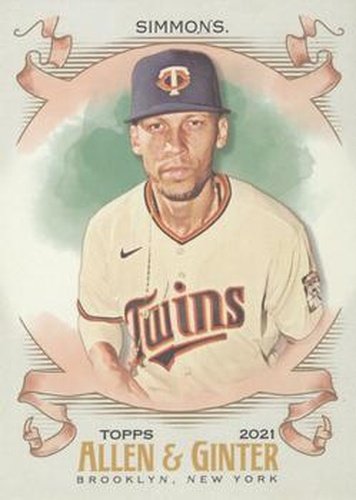 #200 Andrelton Simmons - Minnesota Twins - 2021 Topps Allen & Ginter Baseball
