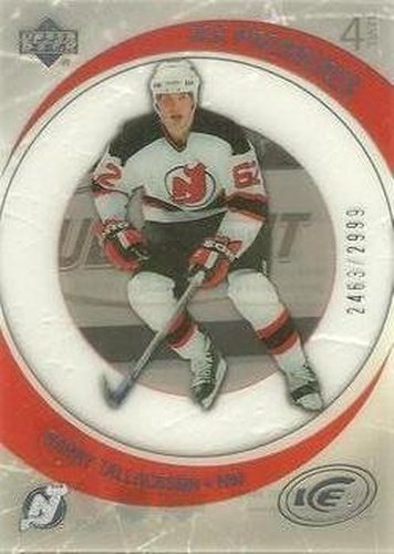 #200 Barry Tallackson - New Jersey Devils - 2005-06 Upper Deck Ice Hockey