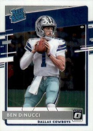 #200 Ben DiNucci - Dallas Cowboys - 2020 Donruss Optic Football