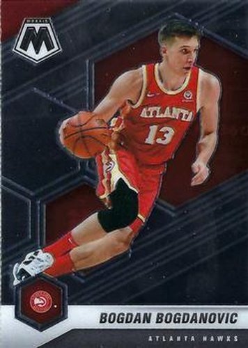 #200 Bogdan Bogdanovic - Atlanta Hawks - 2020-21 Panini Mosaic Basketball