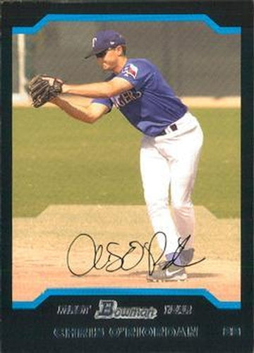 #200 Chris O'Riordan - Texas Rangers - 2004 Bowman Baseball