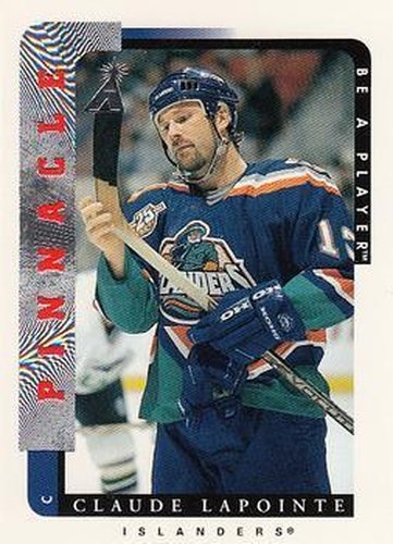 #200 Claude Lapointe - New York Islanders - 1996-97 Pinnacle Be a Player Hockey