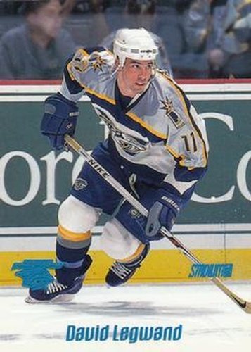#200 David Legwand - Nashville Predators - 1999-00 Stadium Club Hockey