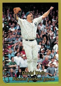 #200 David Wells HL - New York Yankees - 1999 Topps Baseball