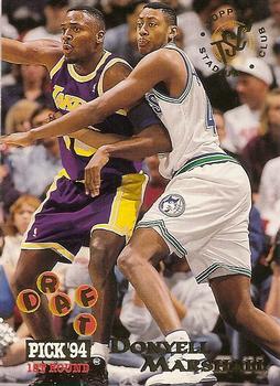 #200 Donyell Marshall - Minnesota Timberwolves - 1994-95 Stadium Club Basketball
