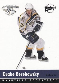 #200 Drake Berehowsky - Nashville Predators - 2000-01 Upper Deck Vintage Hockey