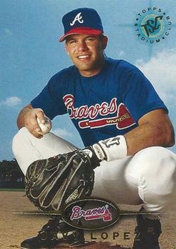#200 Javy Lopez - Atlanta Braves - 1995 Stadium Club Baseball
