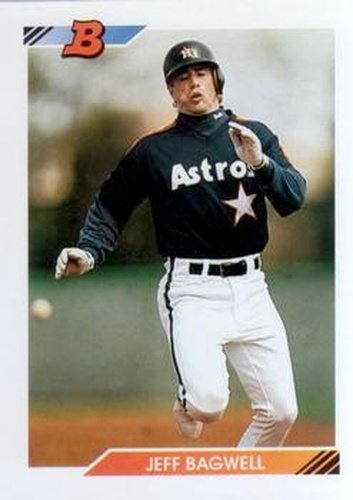 #200 Jeff Bagwell - Houston Astros - 1992 Bowman Baseball