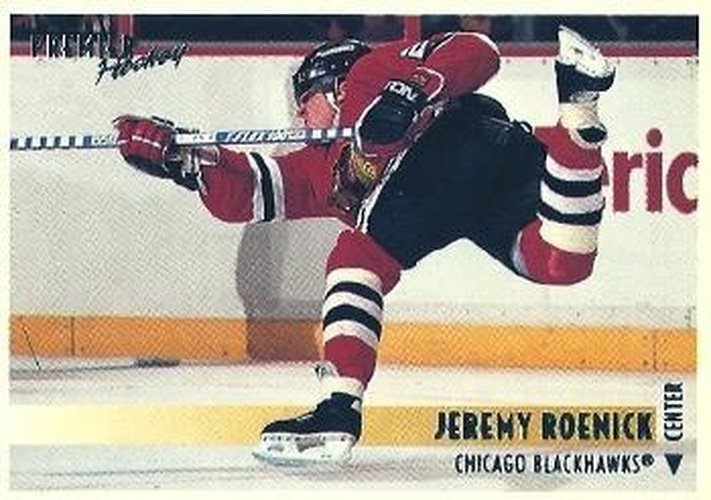 #200 Jeremy Roenick - Chicago Blackhawks - 1994-95 Topps Premier Hockey