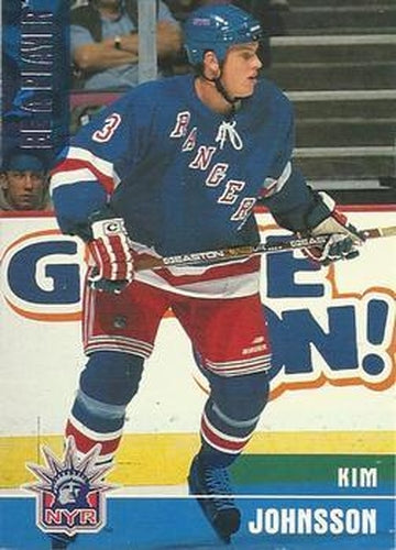 #200 Kim Johnsson - New York Rangers - 1999-00 Be a Player Memorabilia Hockey