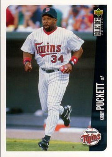 #200 Kirby Puckett - Minnesota Twins - 1996 Collector's Choice Baseball