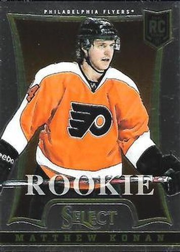 #200 Matthew Konan - Philadelphia Flyers - 2013-14 Panini Select Hockey