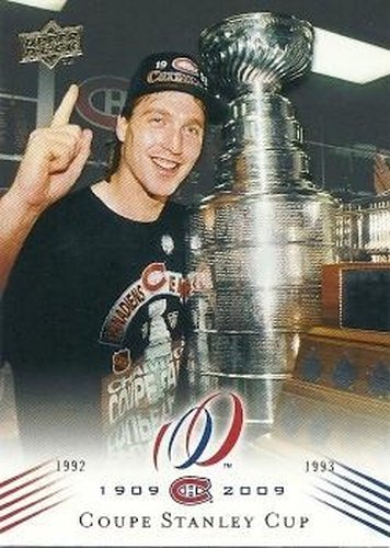 #200 Coupe Stanley Cup - Montreal Canadiens - 2008-09 Upper Deck Montreal Canadiens Centennial Hockey