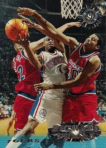 #200 Richard Dumas - Philadelphia 76ers - 1995-96 Stadium Club Basketball