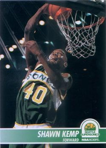 #200 Shawn Kemp - Seattle SuperSonics - 1994-95 Hoops Basketball