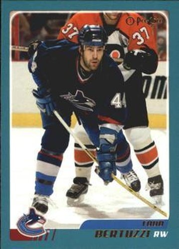 #200 Todd Bertuzzi - Vancouver Canucks - 2003-04 O-Pee-Chee Hockey