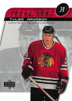 #200 Tyler Arnason - Chicago Blackhawks - 2002-03 Upper Deck Hockey
