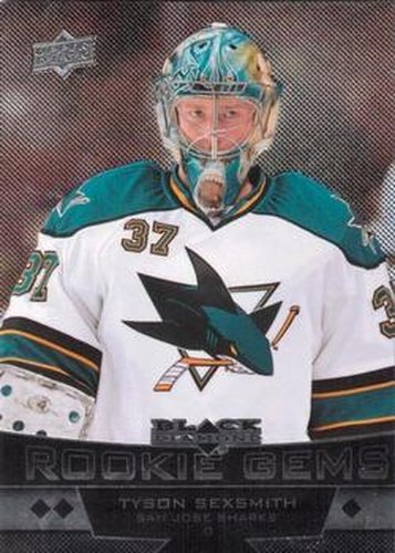 #200 Tyson Sexsmith - San Jose Sharks - 2012-13 Upper Deck Black Diamond Hockey