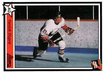 #200 Yanick Dupre - Drummondville Voltigeurs - 1990-91 7th Inning Sketch QMJHL Hockey