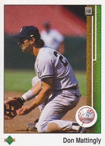 #200 Don Mattingly - New York Yankees - 1989 Upper Deck Baseball